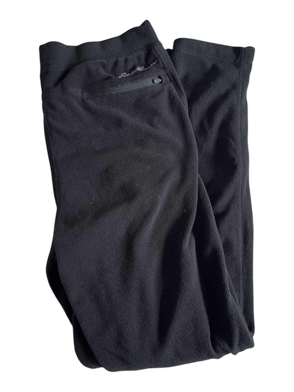 Eddie Bauer Lounge Pants Mens Medium 32x30 Black Jogger Sweatpants Drawstring‎